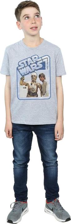Produktbild Star Wars Luke Skywalker And C3PO TShirt Jungen (116)