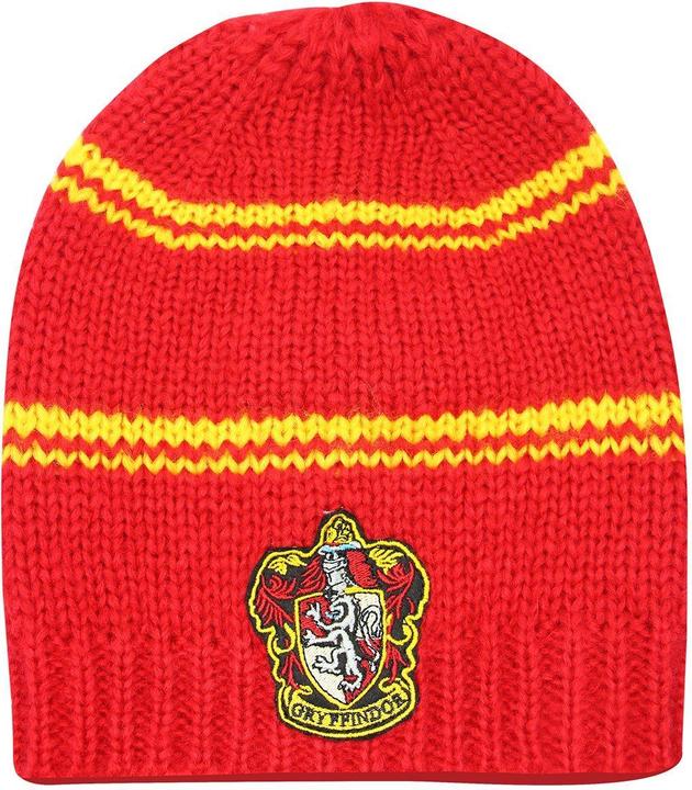Image du produit Distrineo Harry Potter - Bonnet rouge et jaune Gryffondor Slouchy (Taille unique)