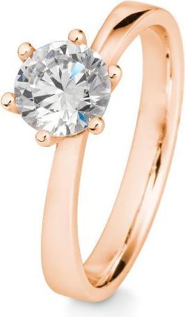 Produktbild Breuning RING - 6er Krappenfassung (54, 750/18 K Gold)