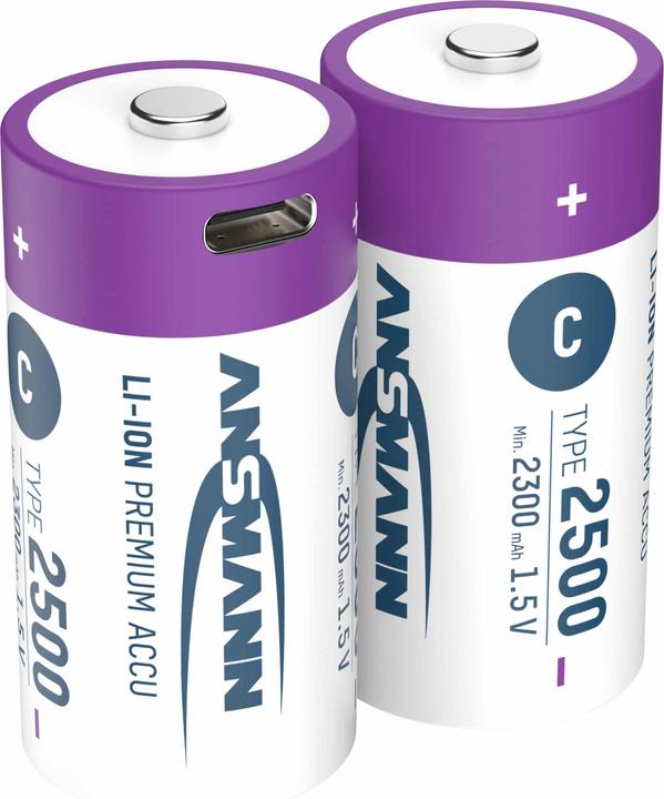 Produktbild Ansmann Baby C (2 Stk., C, 2300 mAh)