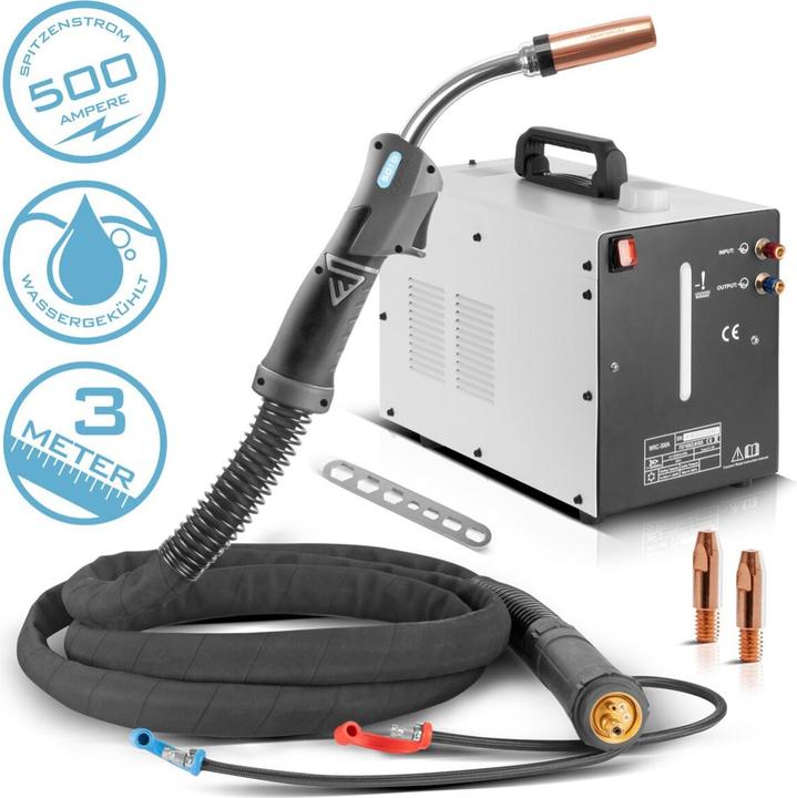 Actual product image Stahlwerk Water-cooled MIG MAG welding torch AK501D | MB501D up to 500 A