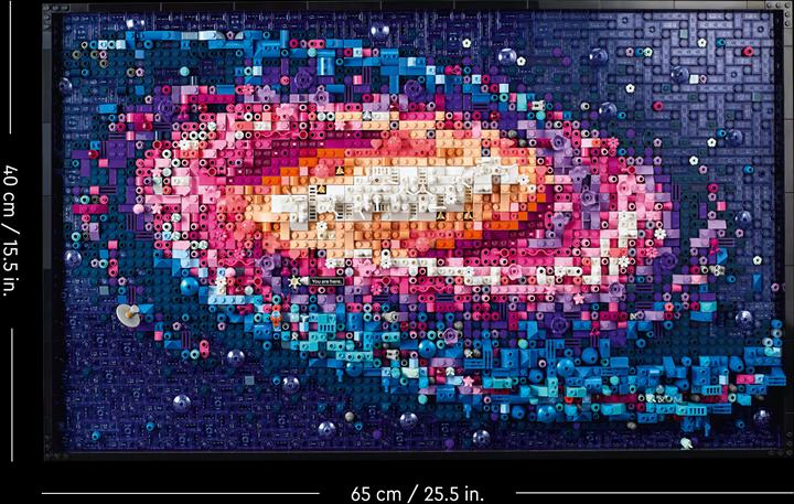 Immagine prodotto LEGO La Via Lattea (31212, LEGO Art, Set LEGO rari)