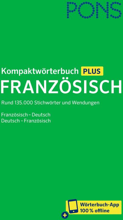 Image du produit Kompaktwörterbuch Französisch, mit Buch, mit Online-Zugang (Allemand, Français, 2024)