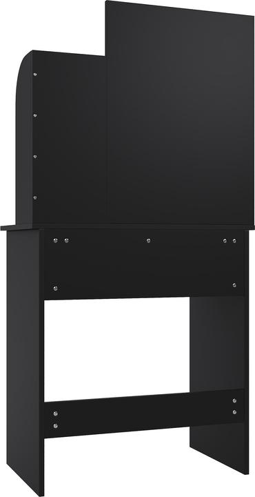 Immagine prodotto SONNI Piccola toletta con luce e specchio, toletta per camera da letto con cassetti, regolabile (70 x 40 x 70 cm)