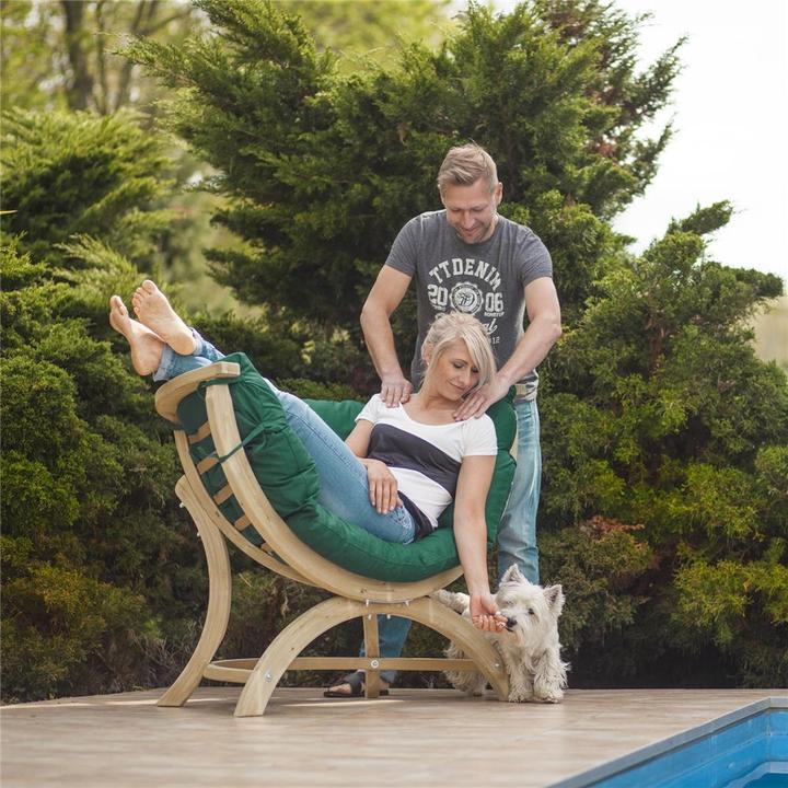 Produktbild Amazonas Sofa SienaUno wetterfest, grün (150 kg)