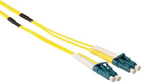 Actual product image 30 meter Singlemode 9/125 OS2 duplex ruggedized fiber cable with LC connectors (CAT6, 30 m)