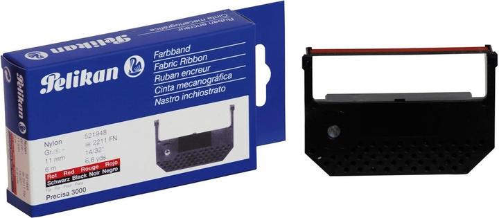 Actual product image Pelikan Ribbon Hermes Precisa 3000 Calculator, black/red
