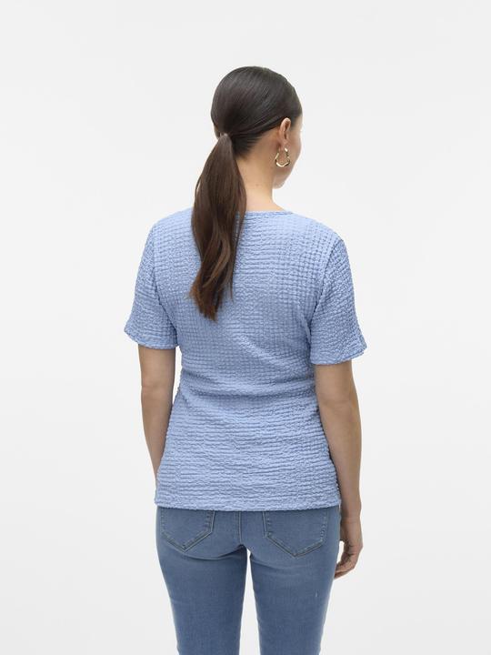 Image du produit Mamalicious Normal geschnitten V-Ausschnitt Top Bluse (L)