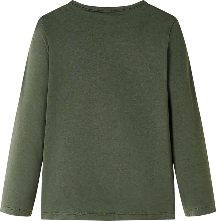 Produktbild VidaXL Kinder-Langarmshirt Khaki 140,Material: 95 % Baumwolle. 5 (140)