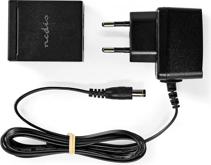 Actual product image Nedis Digital Audio Switch | 2-way | Connectors - Input: DC Power / 2x TosLink | Connectors - Output