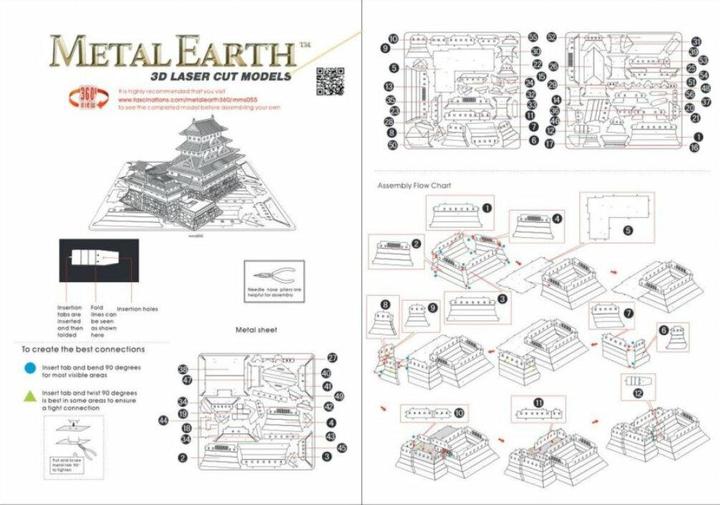 Produktbild Metal Earth Himeji Castle