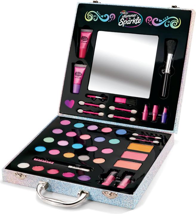 Actual product image Cra-z-art Shimmer 'n Sparkle - Shimmering Glitter Makeover Studio Case