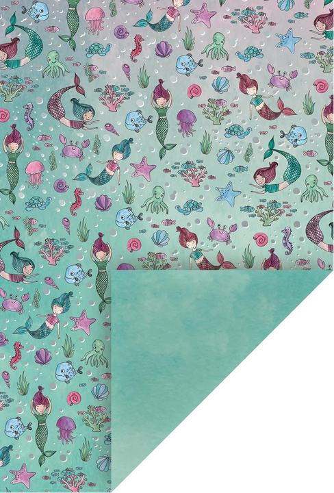 Produktbild Heyda Bastelkarton Mermaid A4 204772727 multicolor (200 g/m², 1 x)