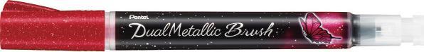 Actual product image Pentel Dual Metallic Brush (Pink, 1 x)