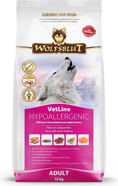 Image du produit Wolfsblut VetLine Hypoallergénique (Adulte, 1 pcs, 12000 g)
