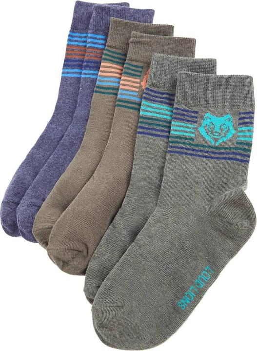Dark green, Khaki, Dark blue melange