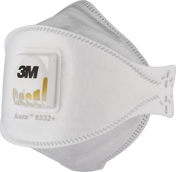 Actual product image 3M Aura Particle Mask 9332PRO10 (FFP3, 10 x)
