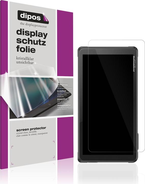 Image du produit Dipos Film de Protection d’écran Crystalclear pour Interphone RideSync