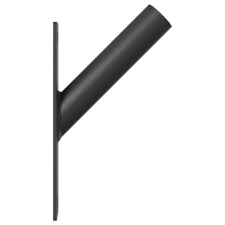 Produktbild VidaXL Flaggenmast Halterung für 1 Flagge zur Wandmontage aus schwarzem Metall