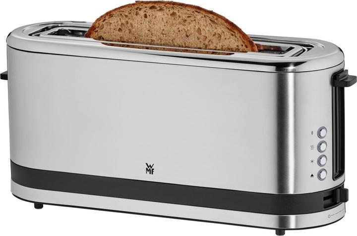 Productafbeelding WMF Roestvrijstalen broodrooster met lange gleuf voor 2 sneetjes bagel Keuken Minis