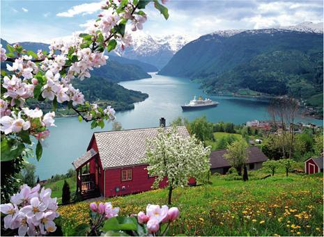Actual product image Ravensburger Scandinavian idyll (500 pieces)