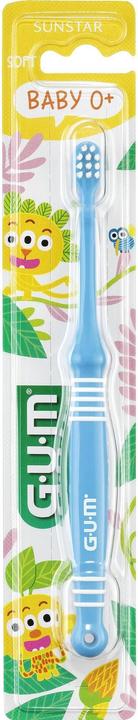 Produktbild GUM Baby Zahnbürste 0-2 Jahre hellblau (Extra weich, 1 x)