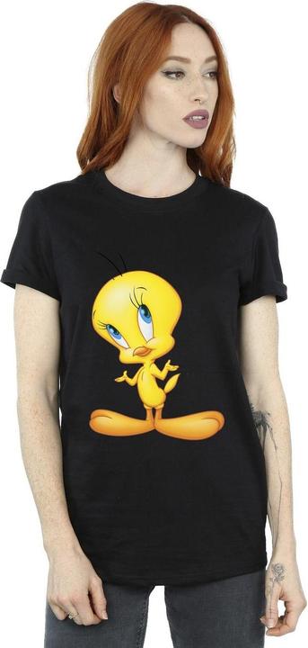 Immagine prodotto Looney Tunes Tweety Standing Maglietta Ampia Donna (S)