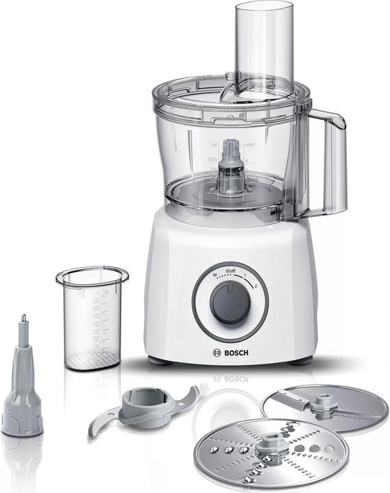Bosch Hausgeräte Robot da cucina MultiTalent 3 - MCM3110W - Bianco (1000 ml, 800 W)