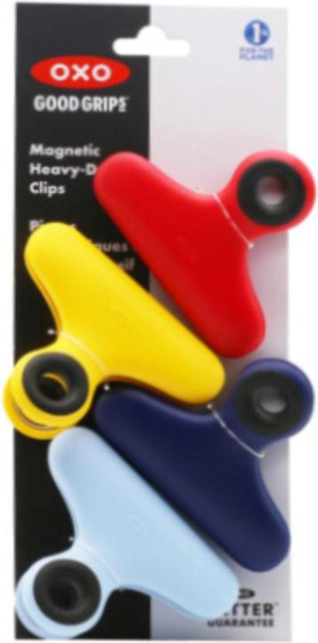Image du produit OXO Lot de 4 agrafes magnétiques GG Assort. (4 x)