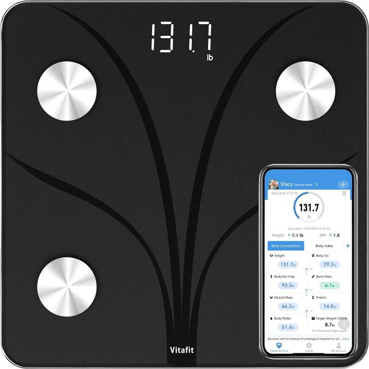 Immagine prodotto Vitafit Körperfettwaage VT702 (180 kg)