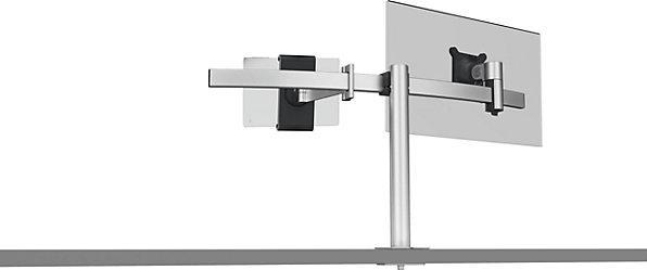 Actual product image Durable Monitor holder for 1 monitor and 1 tablet, HxWxD 445 x 780 x 190 mm (Table, 34.02")