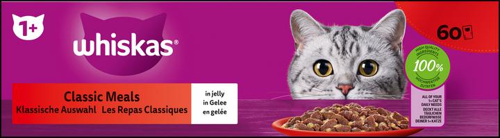 Image du produit Whiskas Sélection classique (Adulte, 60 pcs, 5100 g)
