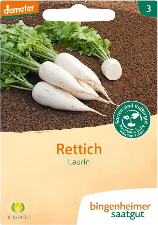 Bingenheimer Saatgut Radish Laurin