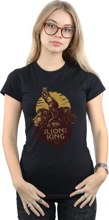 Immagine prodotto Disney The Lion King Movie Sunrise Collage Maglietta Donna (XL)