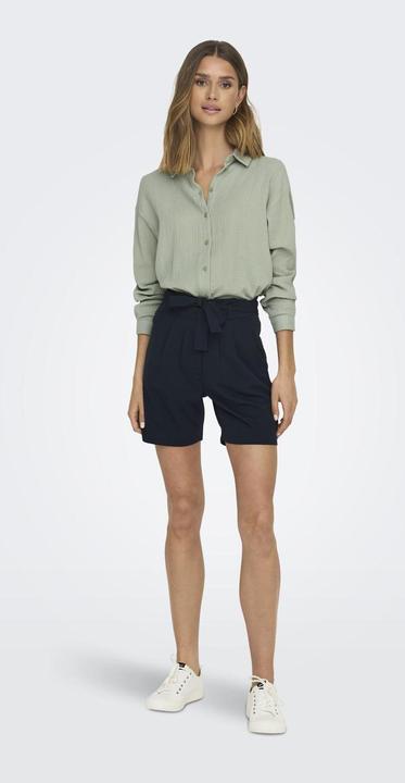 Image du produit JdY Coupe normale Col chemise Poignets avec bouton Coupe volumineuse des manches Chemise (M)