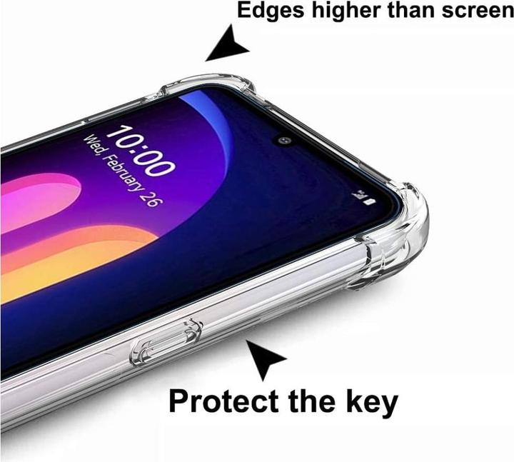 Immagine prodotto Screenguard LG V60 ThinQ 5G Crystal Soft Airbag Bumper (LG V60 ThinQ 5G)