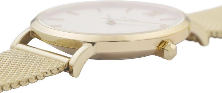 Actual product image Cluse Minuit Mesh Gold (Analogue wristwatch, 33 mm)