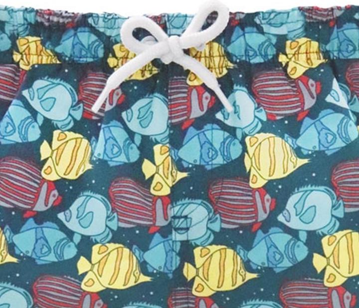 Immagine prodotto Ript Essentials Costume da Bagno a Pantaloncino Pesce Tropicale Ragazzi (128)