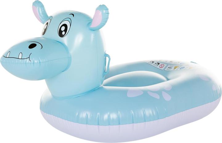 Ippopotamo gonfiabile animale acquatico