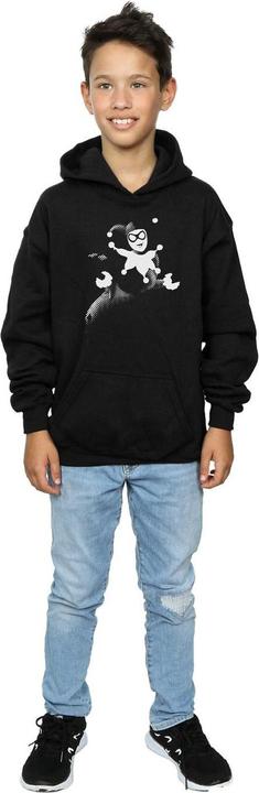 Actual product image Boys Harley Quinn Spot Hoodie (116)
