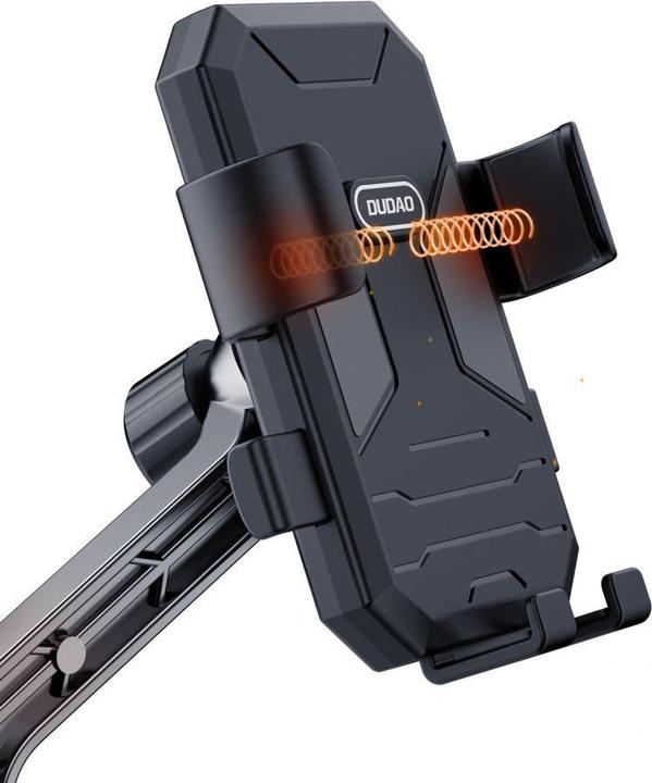 Actual product image Dudao F7C+ bicycle / motorcycle phone holder - black