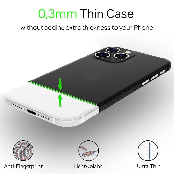 Produktbild Nalia Ultra Dünnes Hardcase (Apple iPhone 13 Pro Max)
