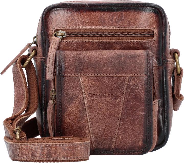 Produktbild Greenland Nature Mascu & Line Umhängetasche Leder 20 cm