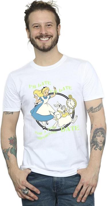 Produktbild Disney Alice im Wunderland Ich bin spät dran TShirt (4XL)