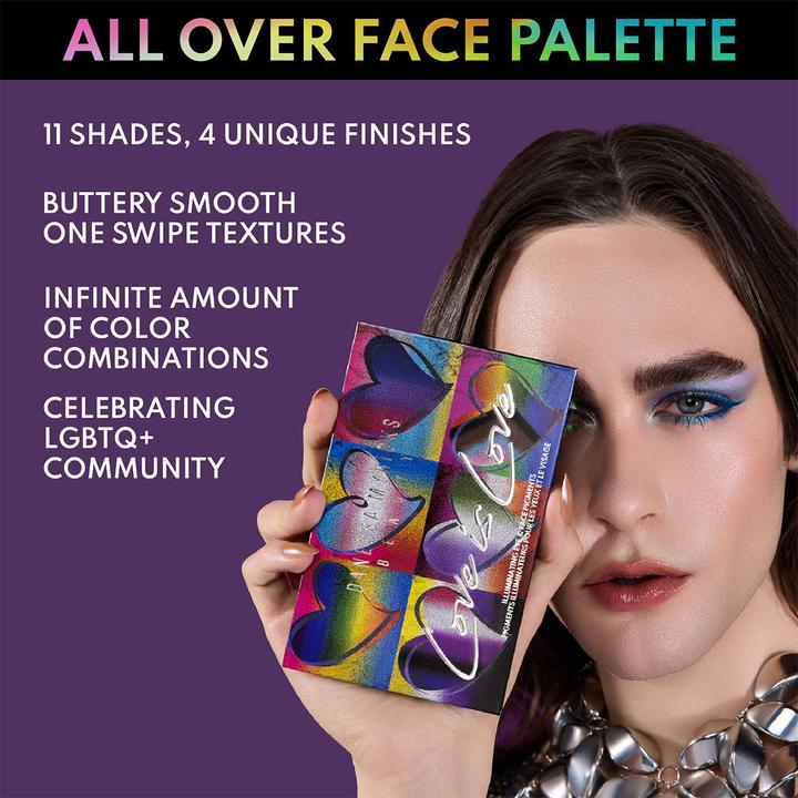 Actual product image Danessa Myricks Pride Palette Love Is Love