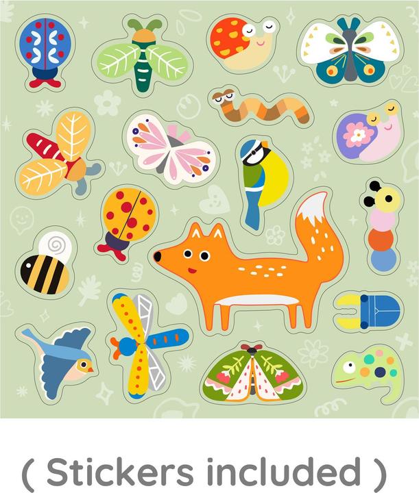 Image du produit Classic World Enveloppe magnétique Monde des insectes