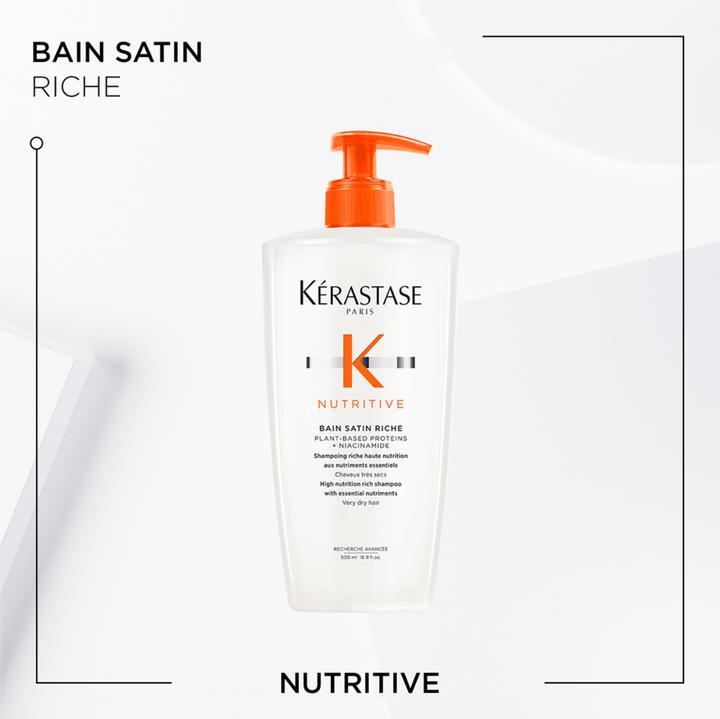 Produktbild Kérastase Kerastase Nutritive Bain Satin Riche (500 ml, Flüssiges Shampoo)