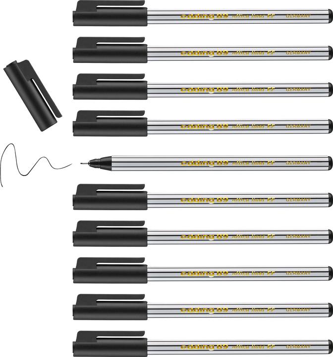 Actual product image Edding Fineliner 89 officeliner (Black, 1 x)