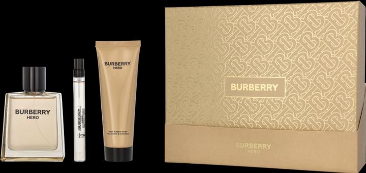 Immagine prodotto Burberry Set Hero, Barbati, Eau De Toilette 100ml Gel De Dus 75ml Eau De Toilette 10ml (Set profumo)