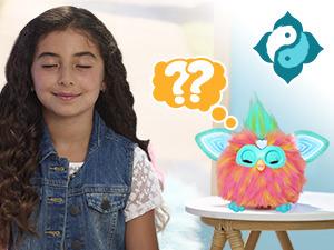 Image du produit Furby Jouet interactif (orange) - voix allemande (22.86 cm)